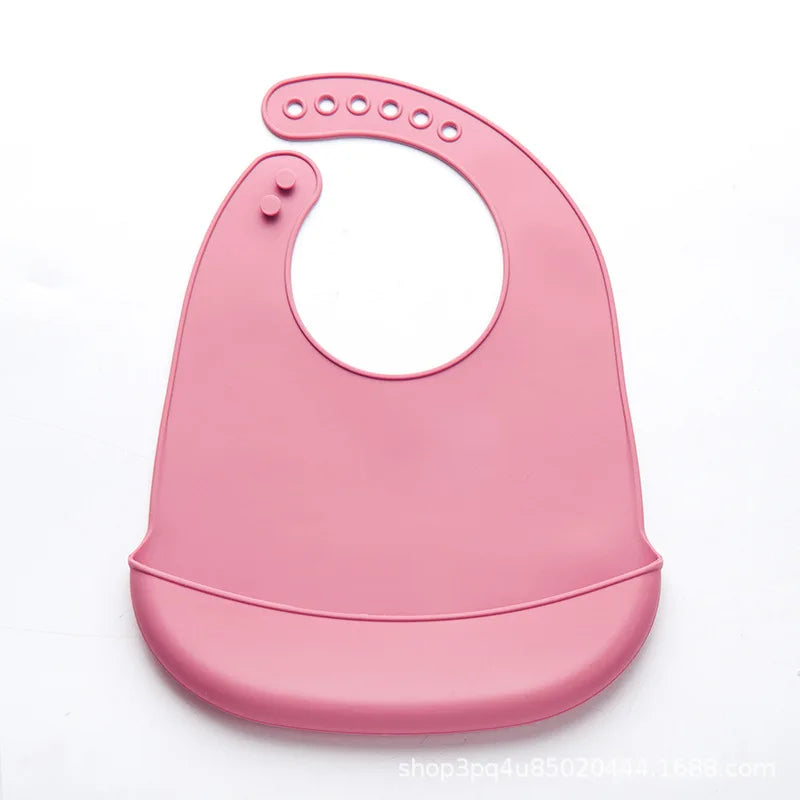 Baby Silicone Bib for Babies with Pocket multivariant-7