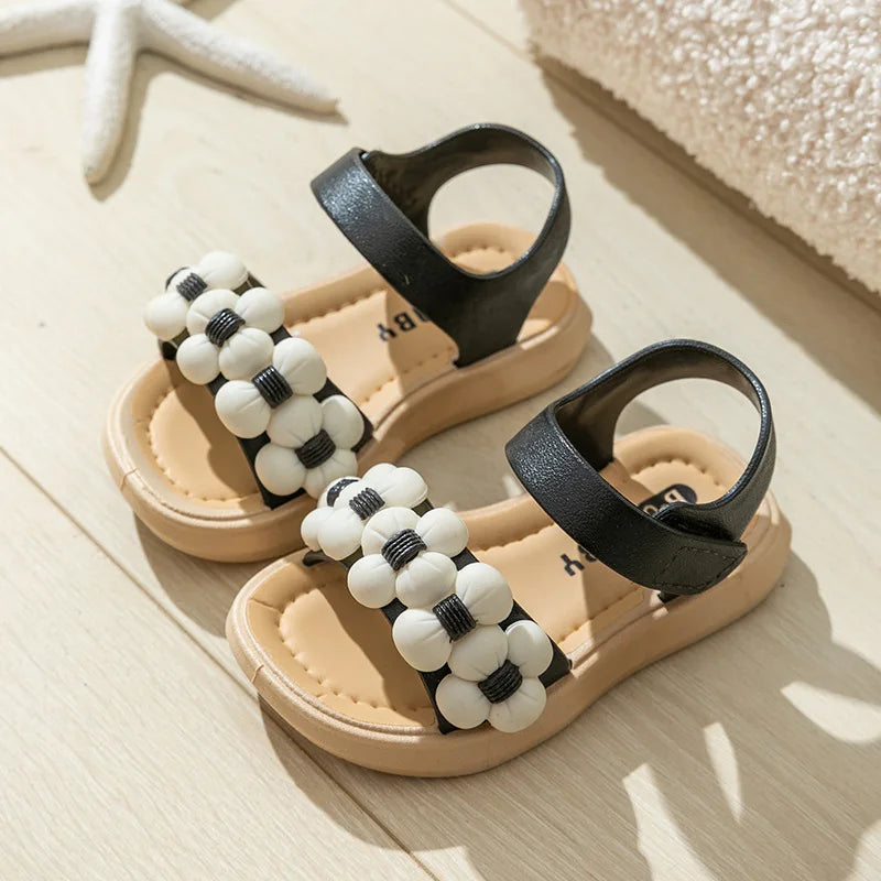 Anti-Slip "Flowers" Sandals for Girls Multivariant-3