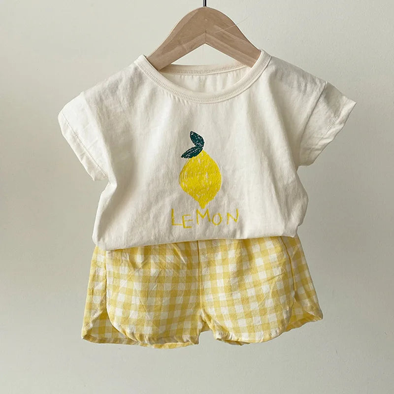 Summer Pajama Set "Fruit" for children mutivariant-3