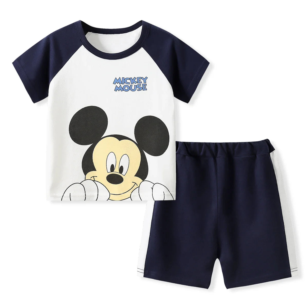 2-piece coordinated T-shirt and shorts set for children multivariant-2