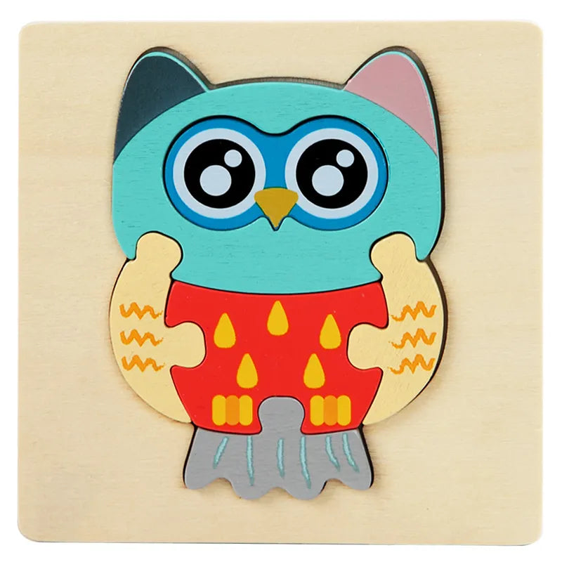 Wooden Toy Tangram for Children Multivariant-6