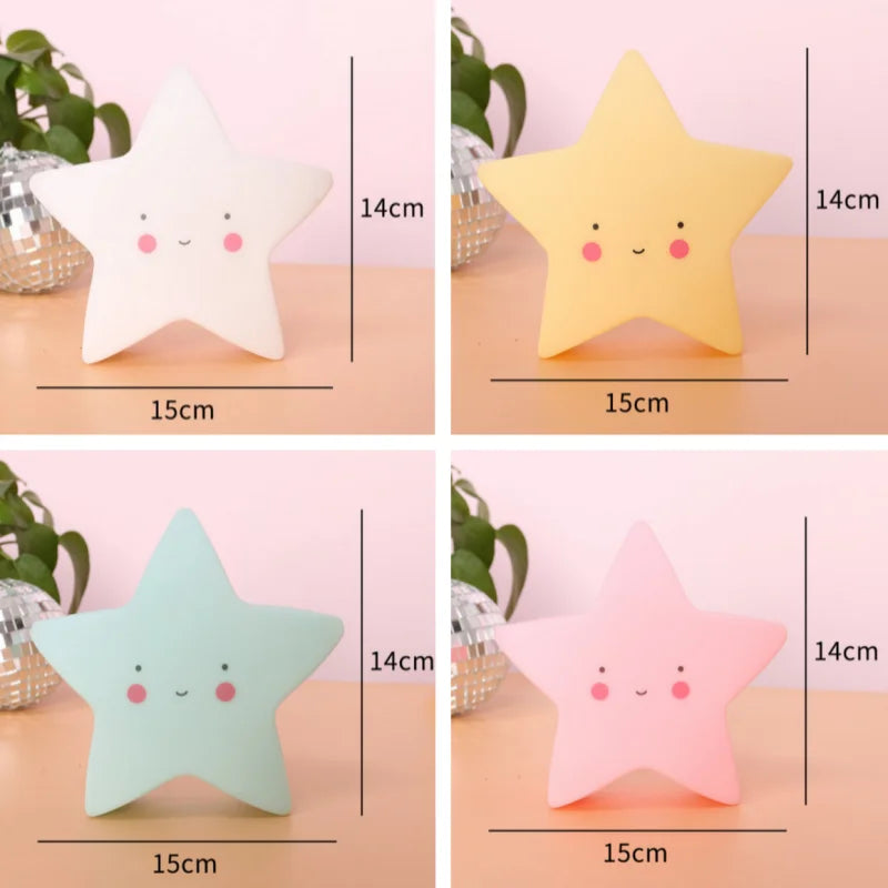 Multivariant Cloud Ice Cream Moon Decorative Lights for Children-2