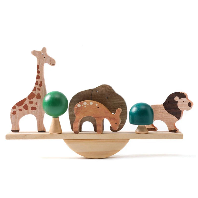 Montessori Wooden Toy Stacking&Threading for children multivariant-13