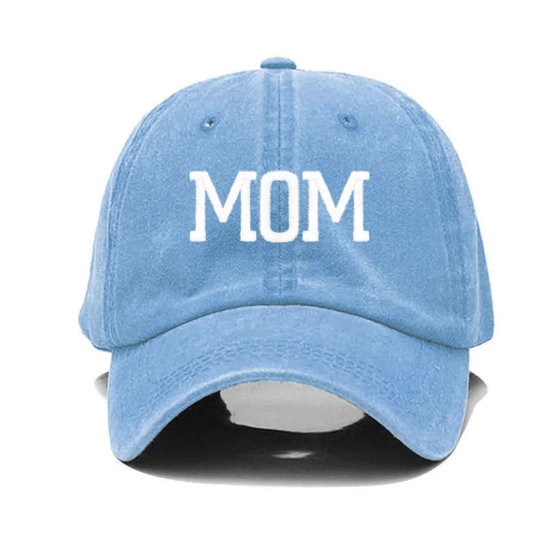 Embroidered Cotton Baseball Cap MOM and DAD Multivariant-11