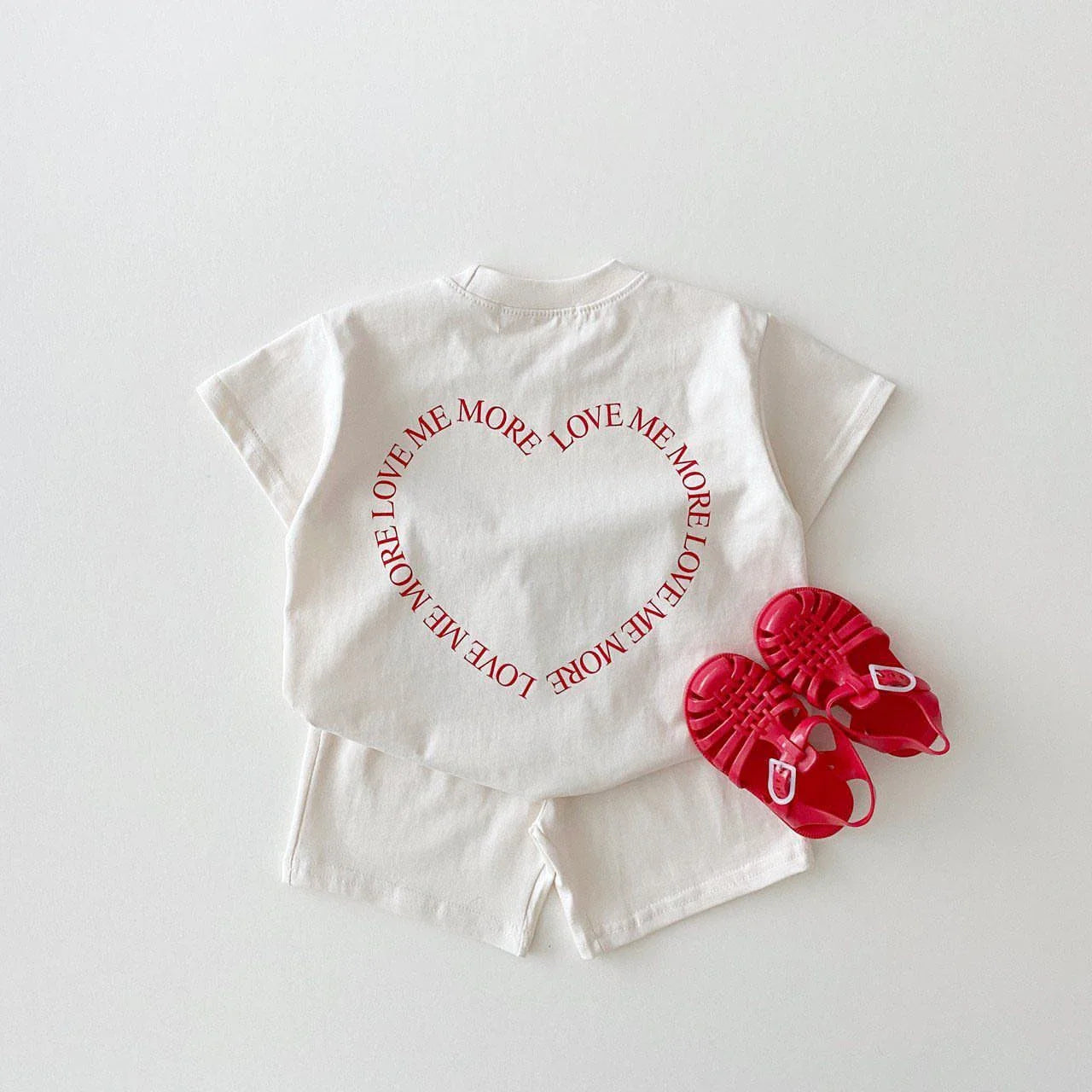 Set T-shirts and Pants for Children Love Me More multivariant-2