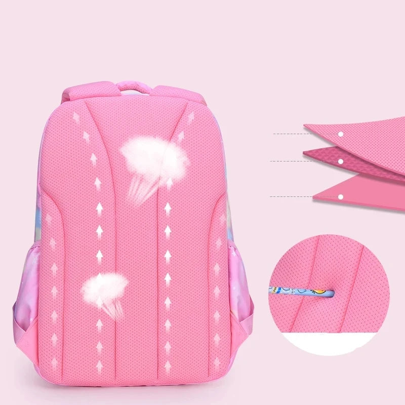 Multicolour fantasy backpack for children multivariant-4