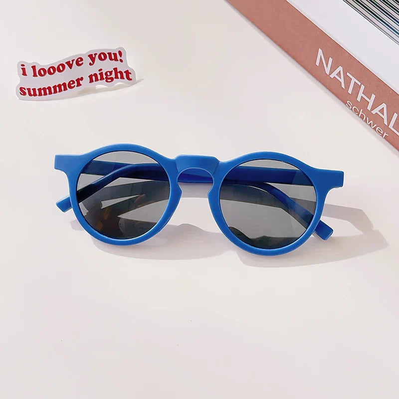 Colored "Checkered" sunglasses for children multivariant-13