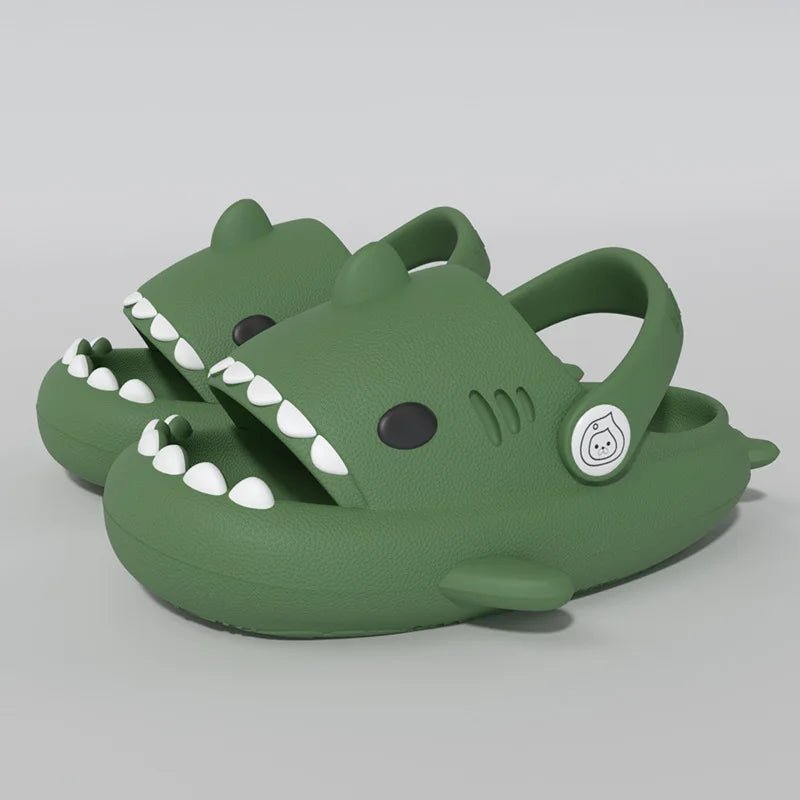 Non-slip Eva Shark Slippers for Children Multivariant-9