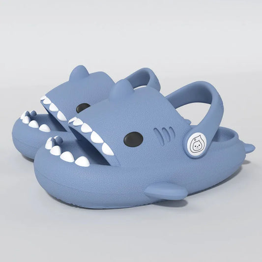 Non-slip Eva Shark Slippers for Children Multivariant-0