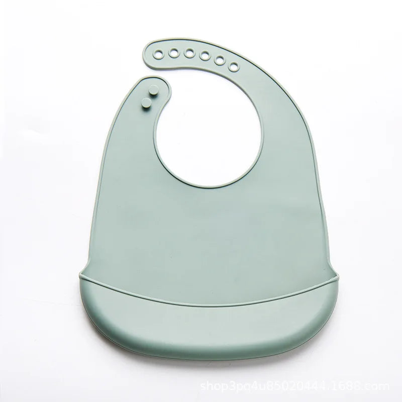 Baby Silicone Bib for Babies with Pocket multivariant-8