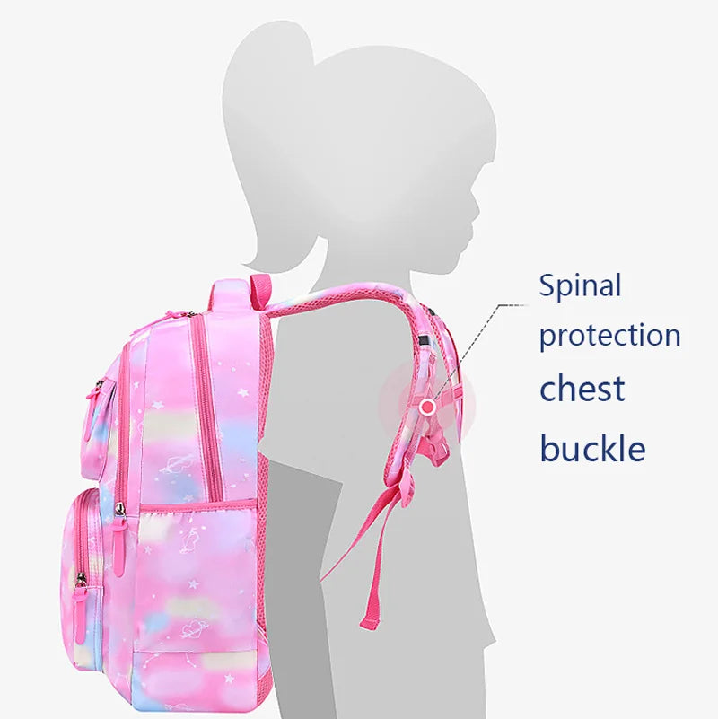 Multicolour fantasy backpack for children multivariant-2