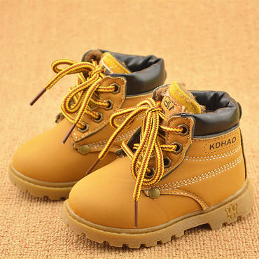 Lug-Soled Boots with Laces for Children Multivariant-0
