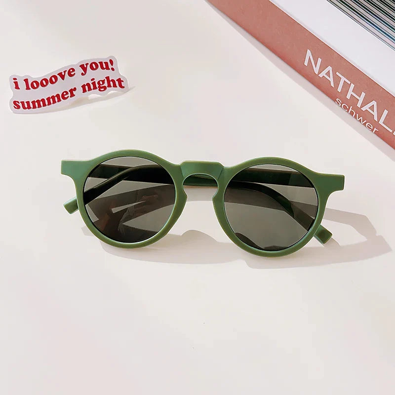 Colored "Checkered" sunglasses for children multivariant-15
