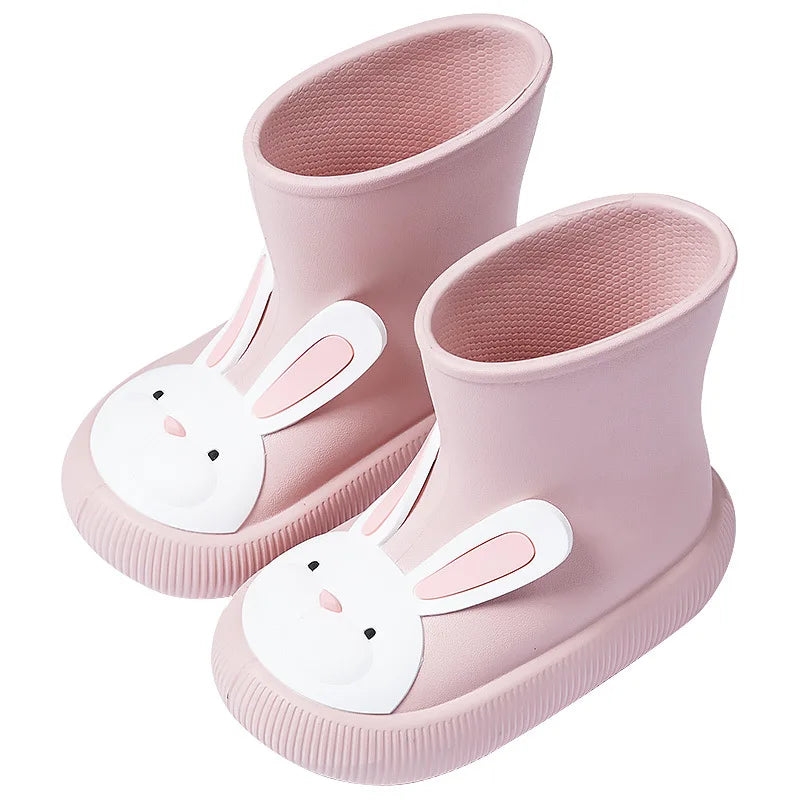 Non-slip rubber rain boots with animals multivariant-2