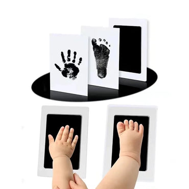 DIY Kit for Souvenir Feet/Handprints on white background Multivariant-0