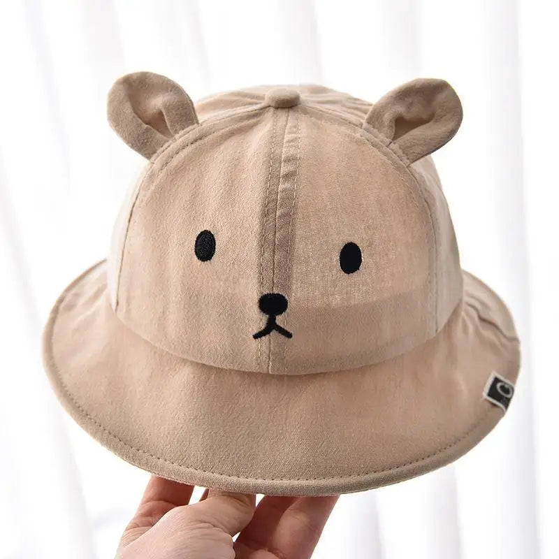 Summer cap with fun animals for children multivariant-6