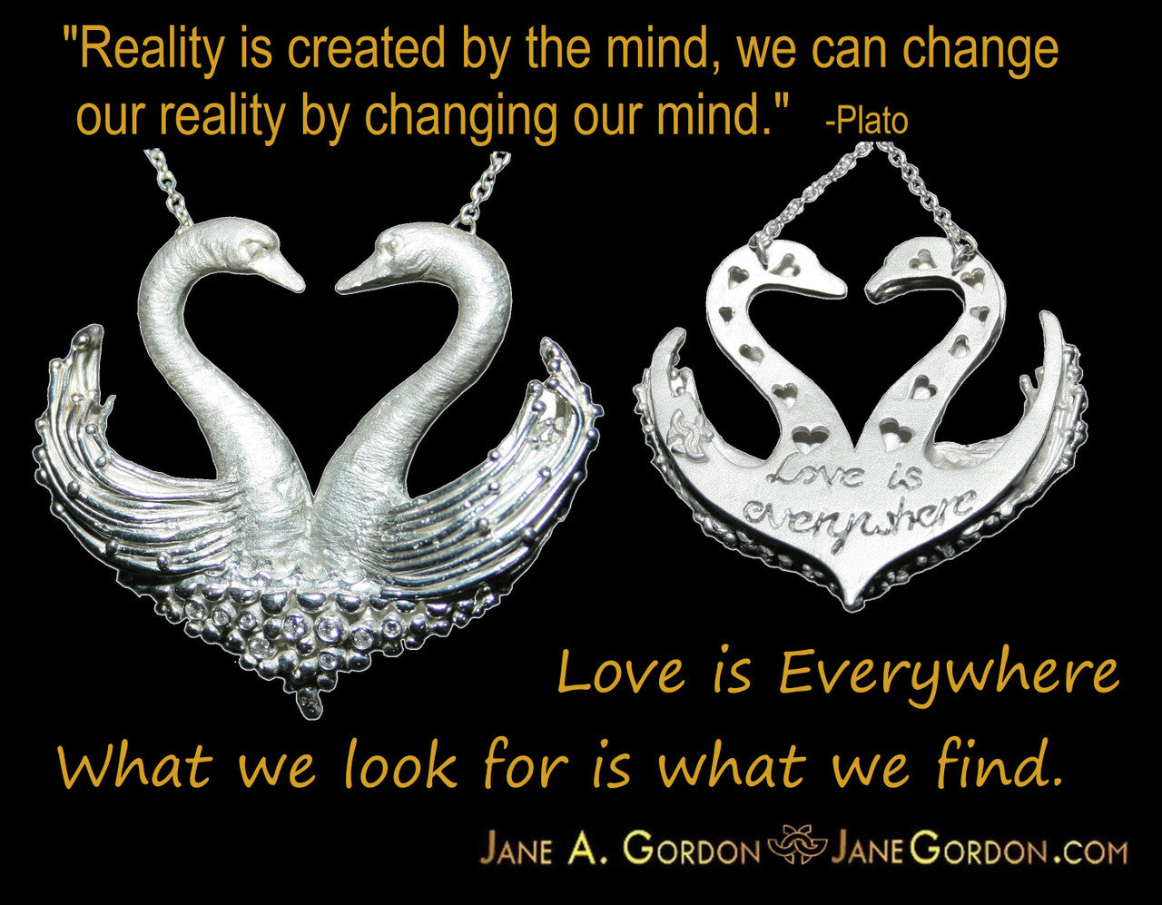 Equestrian: Love is Everywhere Heart Shaped Horse Necklace- Sterling Silver & Diamonds-9