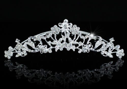 Bridal Bride / Flower Girl Rhinestone Tiara Comb XT1264-0