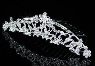 Bridal Bride / Flower Girl Rhinestone Tiara Comb XT1264-1
