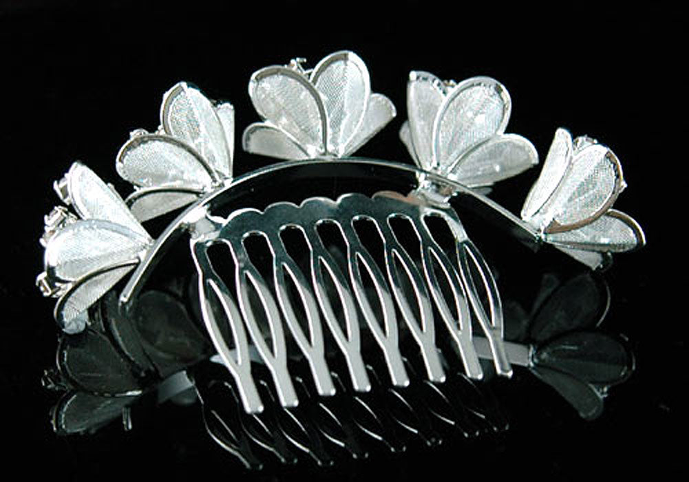 Bridal Bride / Flower Girl Crystal Tiara Comb XT1317