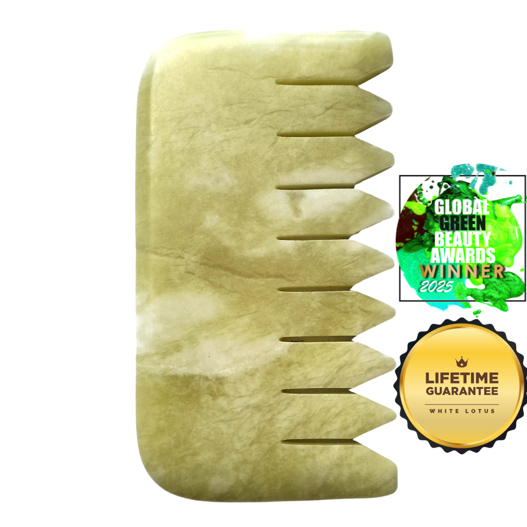 Jade Body Comb & Jade Scalp Comb all in one US-0