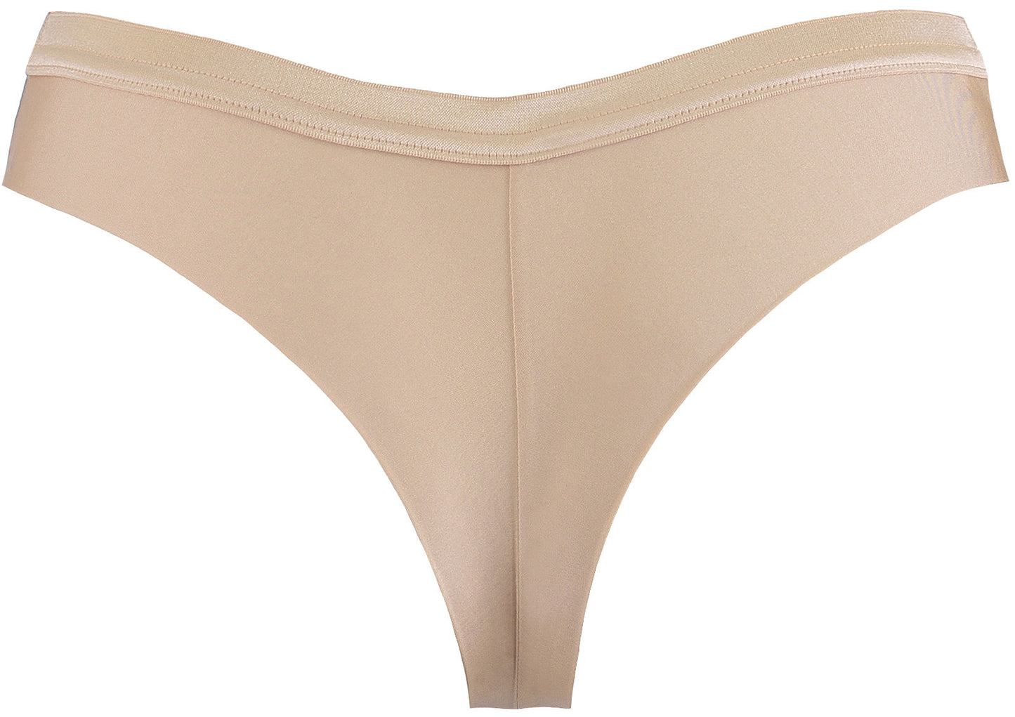 Soft Brazilian Thong Panty Axami Stripe Nude-3