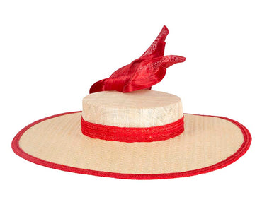 Exclusive straw boater hat by Believera-1