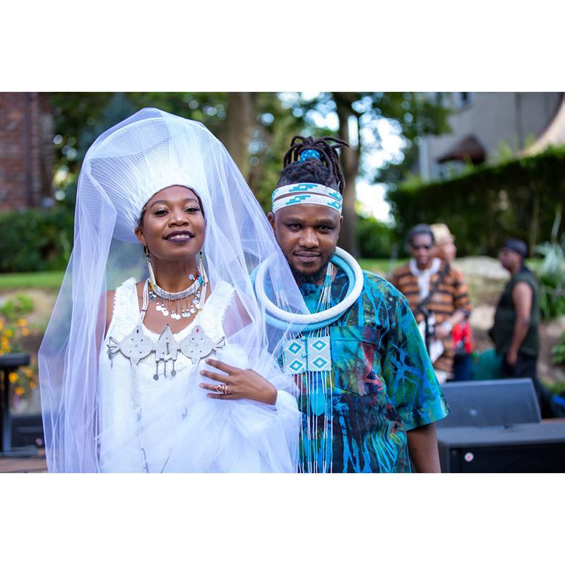 Zulu Wide Basket Hat - White | Handmade in South Africa-4