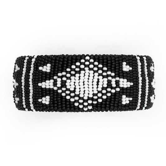 Zulu Beaded Cuff Bangle 01-0