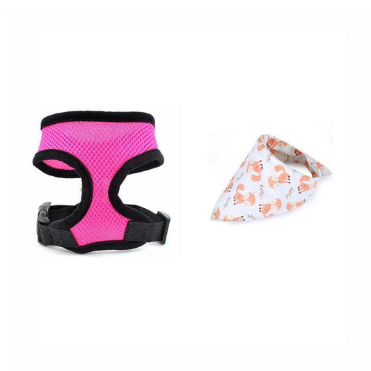 Adventure Duo: Harness And Bandana Set-0