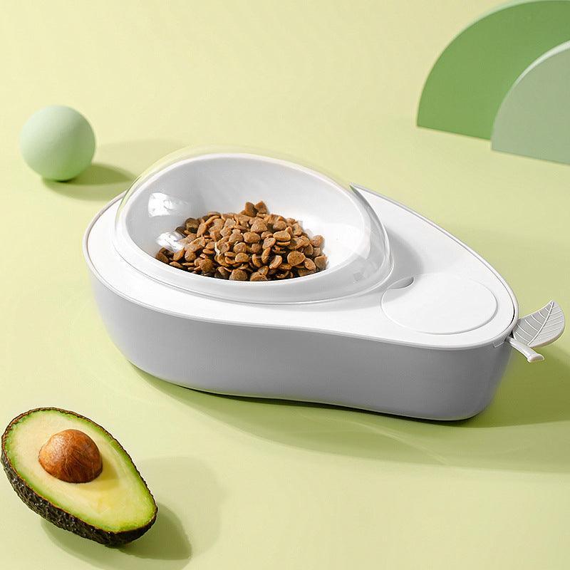 Avocado Pawsome Pet Feeding Set: Automatic Food Bowl And Water Dispenser