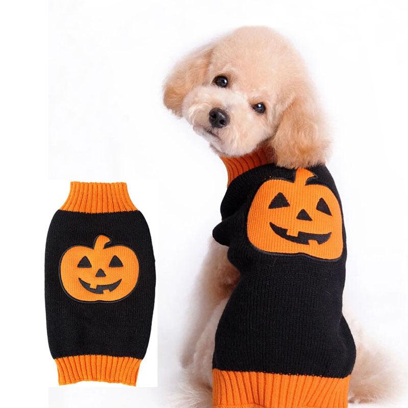 Spooky Pumpkin Pup Sweater