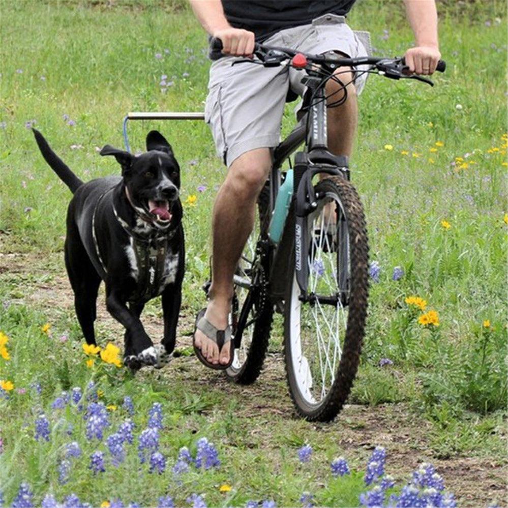 Ultimate Pet Companion: Detachable Dog Walker And Bicycle Traction Harness