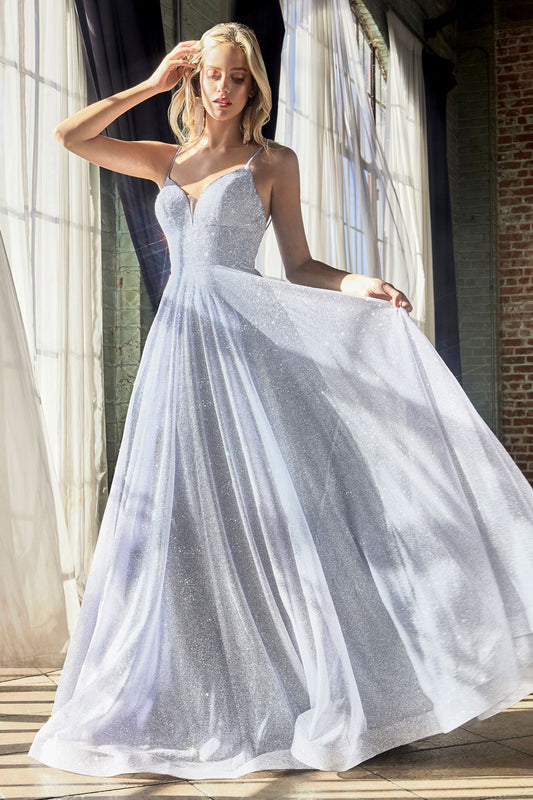 GLITTER A-LINE GOWN CDCD205-0