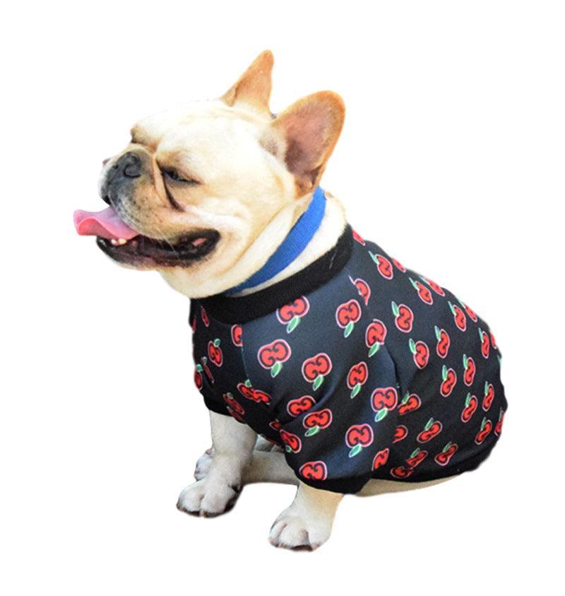 Cozy Canine Couture: Spring And Autumn Teddy Dog Clothing-0