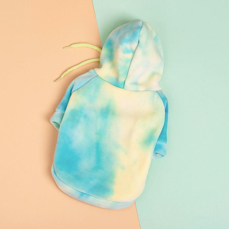 Cozy Canine Tie-Dye Sweater - Stylish Warmth For Small Dogs And Cats In Autumn And Winter-4