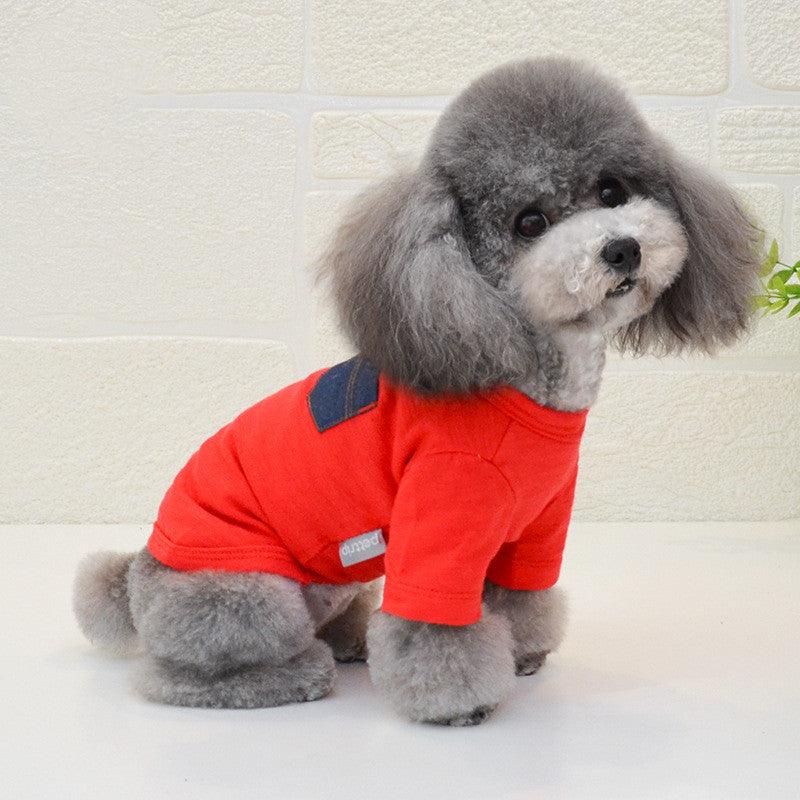 Cozy Cotton Dog Clothes: Stylish And Comfortable Two-Legged Apparel For Dogs