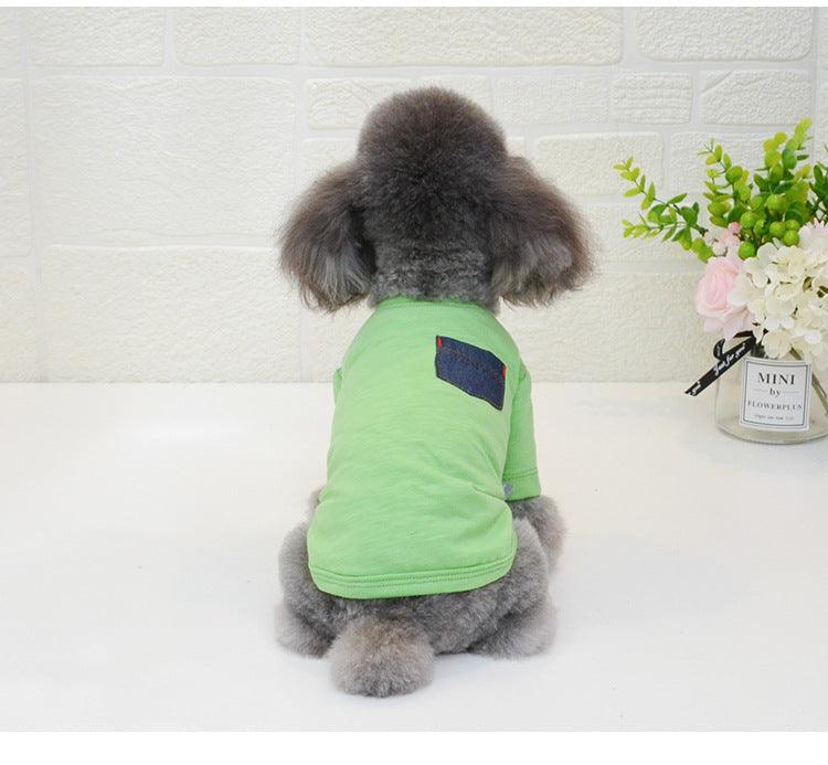 Cozy Cotton Dog Clothes: Stylish And Comfortable Two-Legged Apparel For Dogs