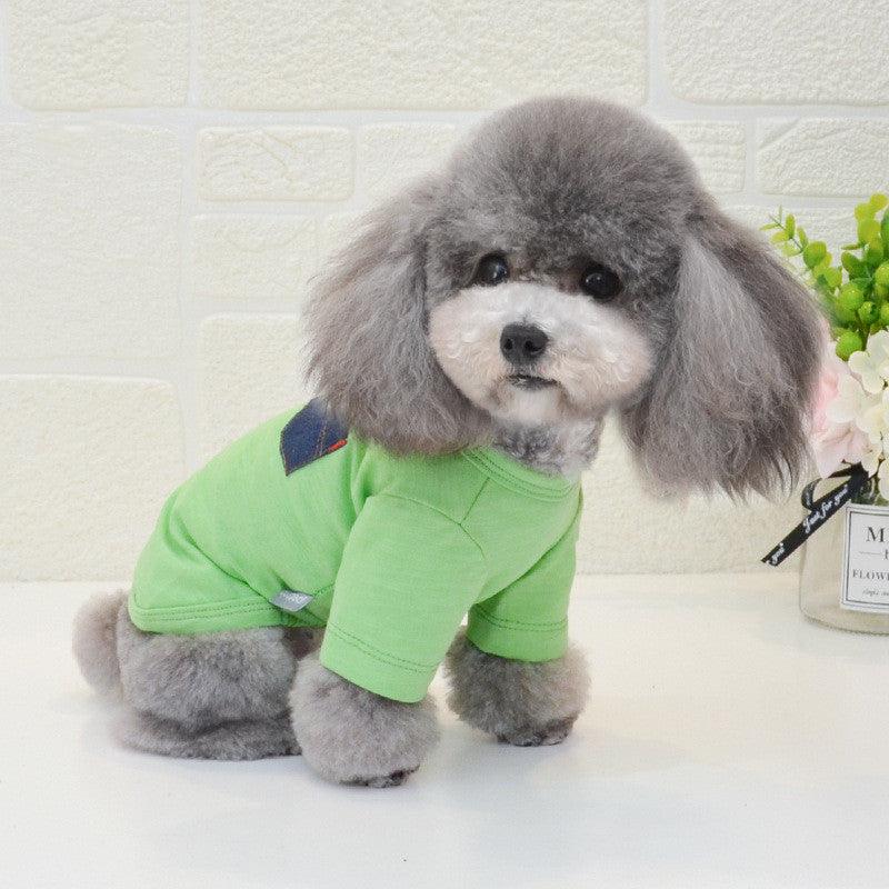 Cozy Cotton Dog Clothes: Stylish And Comfortable Two-Legged Apparel For Dogs