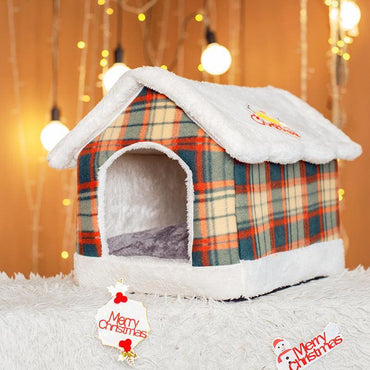Cozy Haven Pet Retreat - The Ultimate Four-Seasons Pet House-1