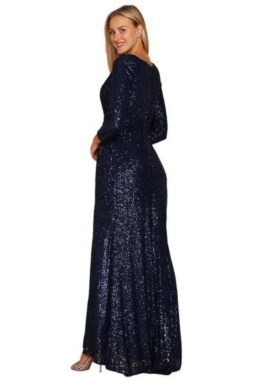 Dylan & Davids Sequin Beaded Formal Gown Dress-1