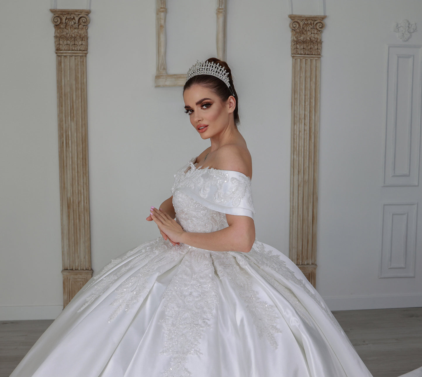 Petek ballgown wedding dress
