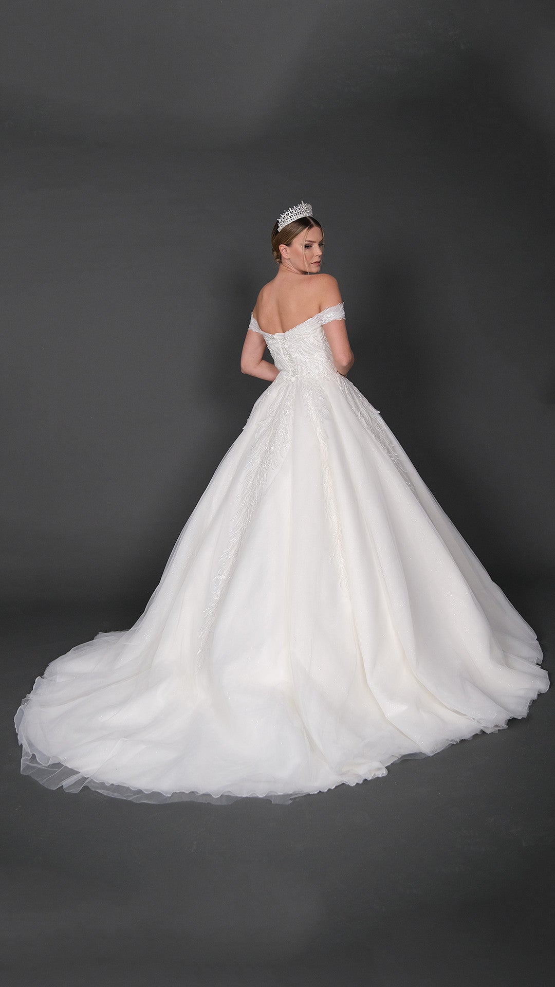 Mayda a line wedding dress