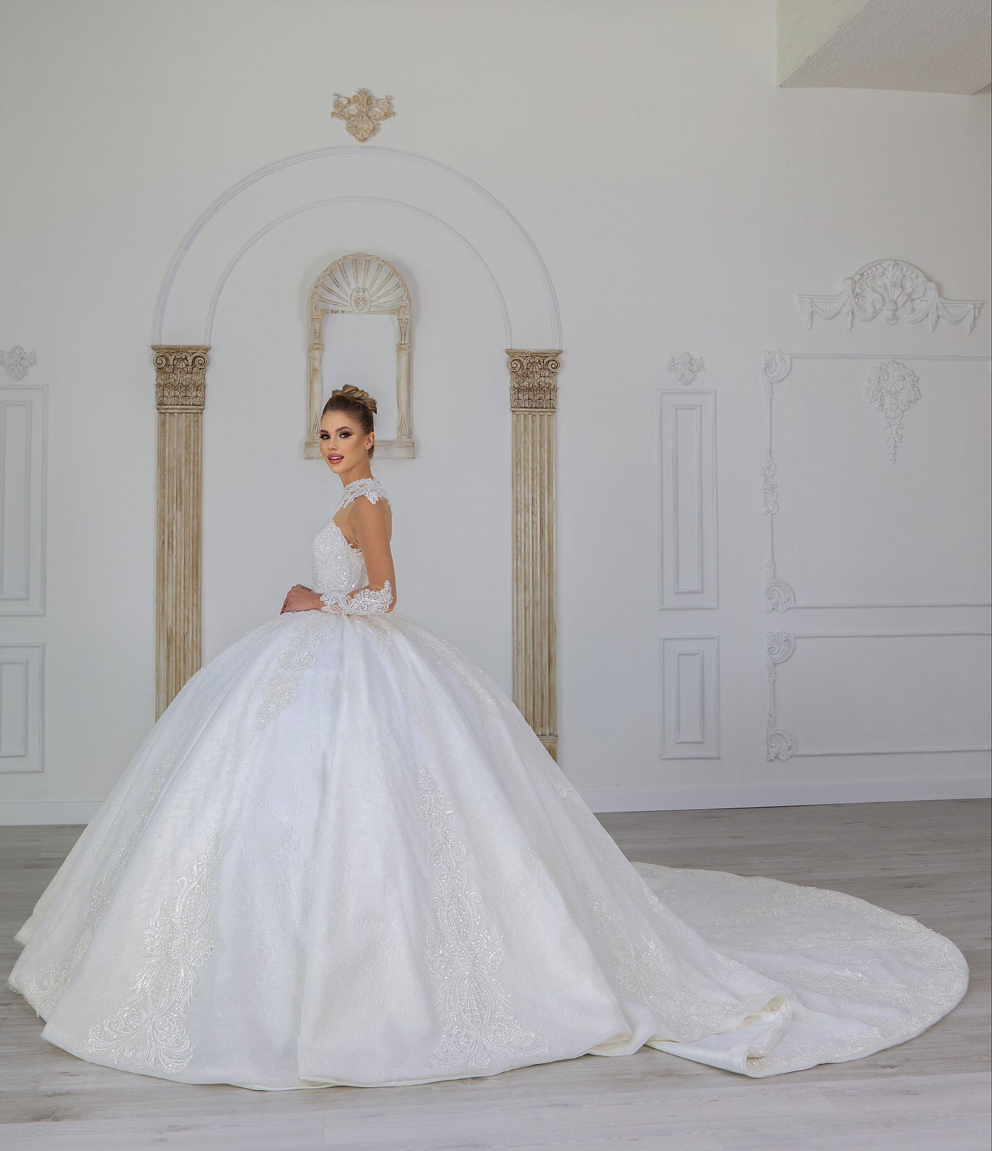 Oden ballgown wedding dress