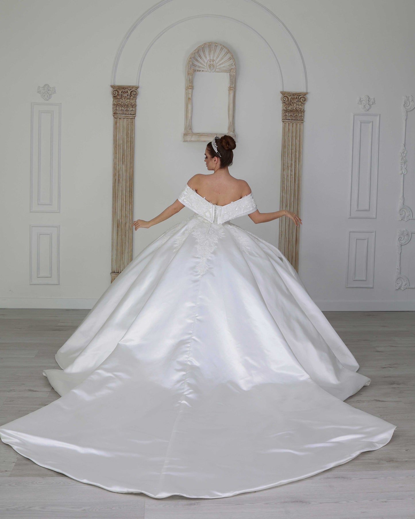 Petek ballgown wedding dress