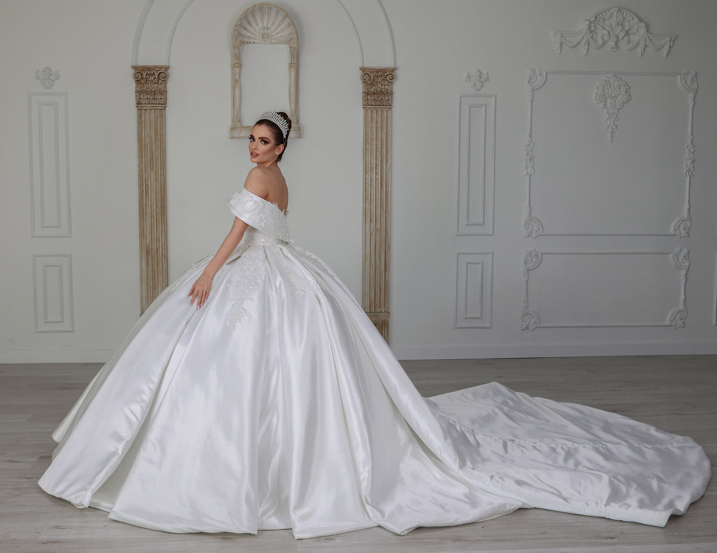 Petek ballgown wedding dress