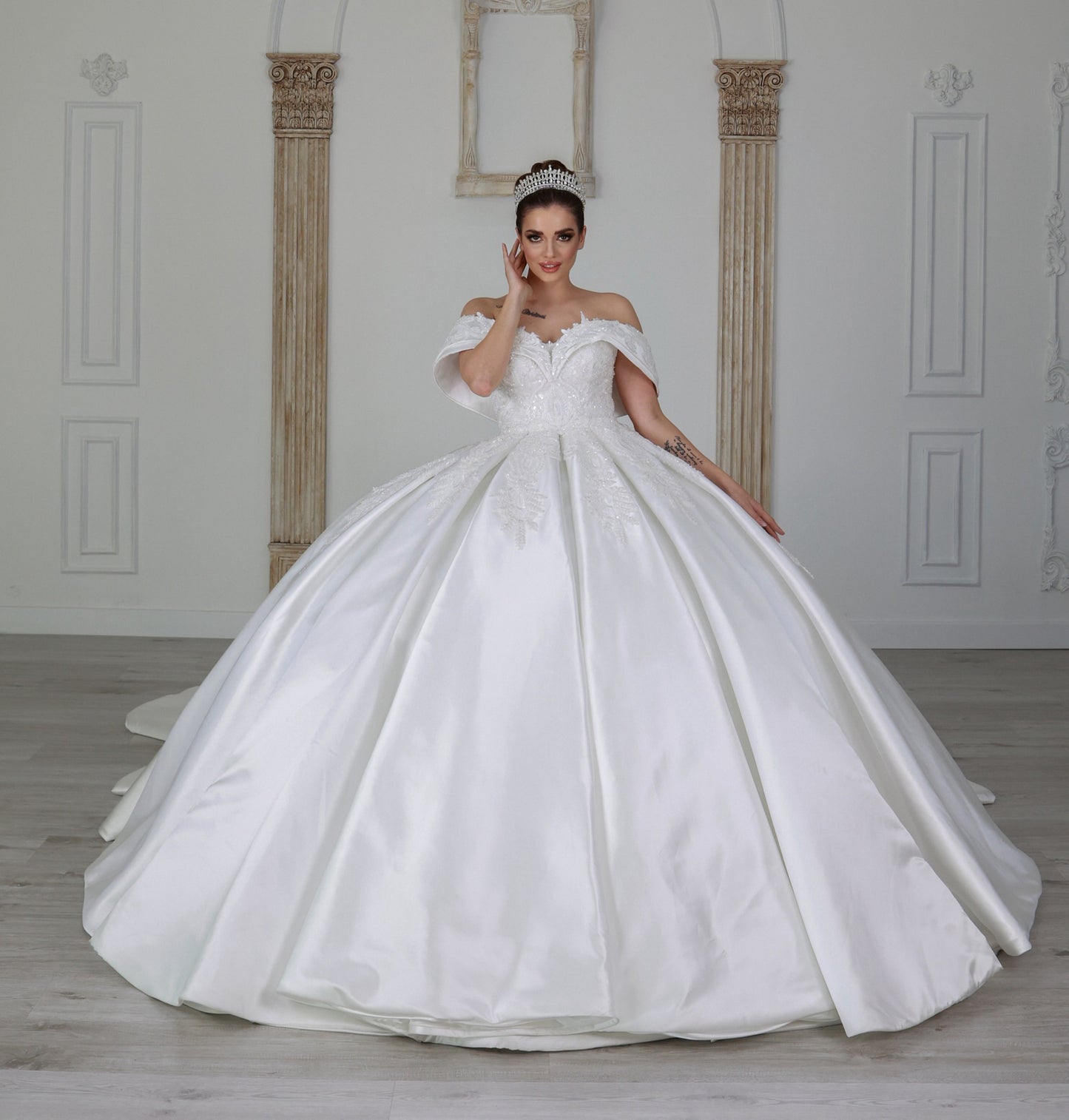 Petek ballgown wedding dress