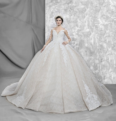 Cansu ballgown wedding dress-1