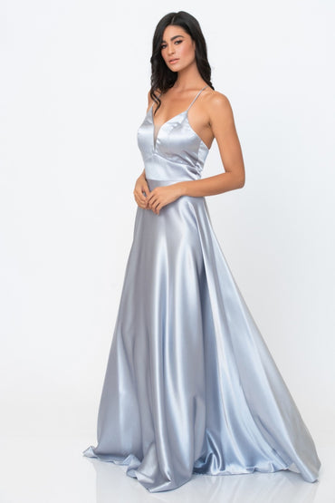 Arista Satin Evening Dress evening dresses