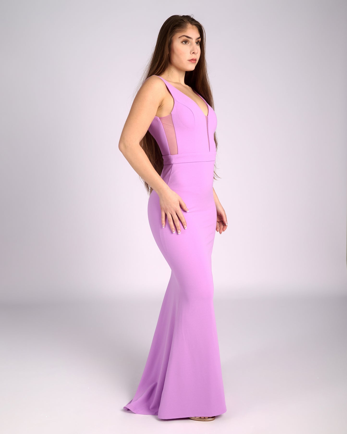 Aster lilac" evening dresses"